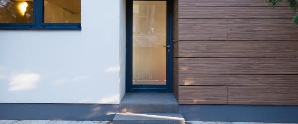 porte entree vitree