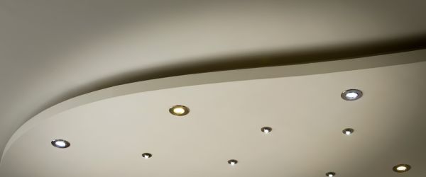 dalle led plafond suspendu