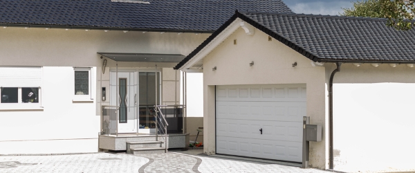 carport in a new building area
