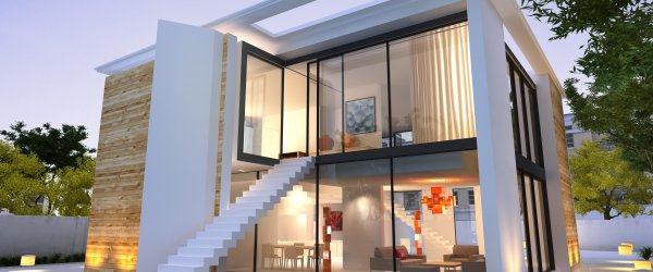maison contemporaine toit plat
