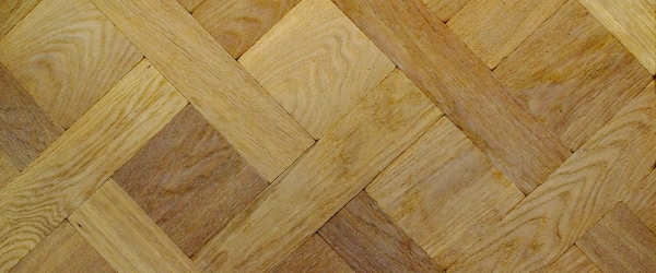 Patterned parquet floor background